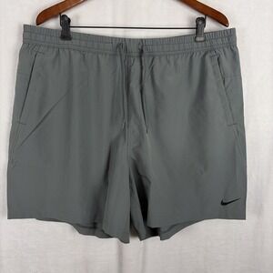 Nike Form Dri-Fit Unlined Versatile Shorts 5" Size XXL Grey FN4347-084 NWOT